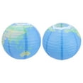 thumbnail image 2 of 2pcs Foldable Paper Lanterns Hanging Sky Paper Lanterns Party Decorations, 2 of 8