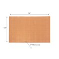 thumbnail image 2 of Vinyl Placemat Linen Mustard - Set of 12, 2 of 3