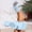 Sky Blue, variant on Women's Cutout H-Band Square Toe Flat Slide Sandals, Slip-On Casual Summer Mules Beach Shoes Sky Blue 9.5