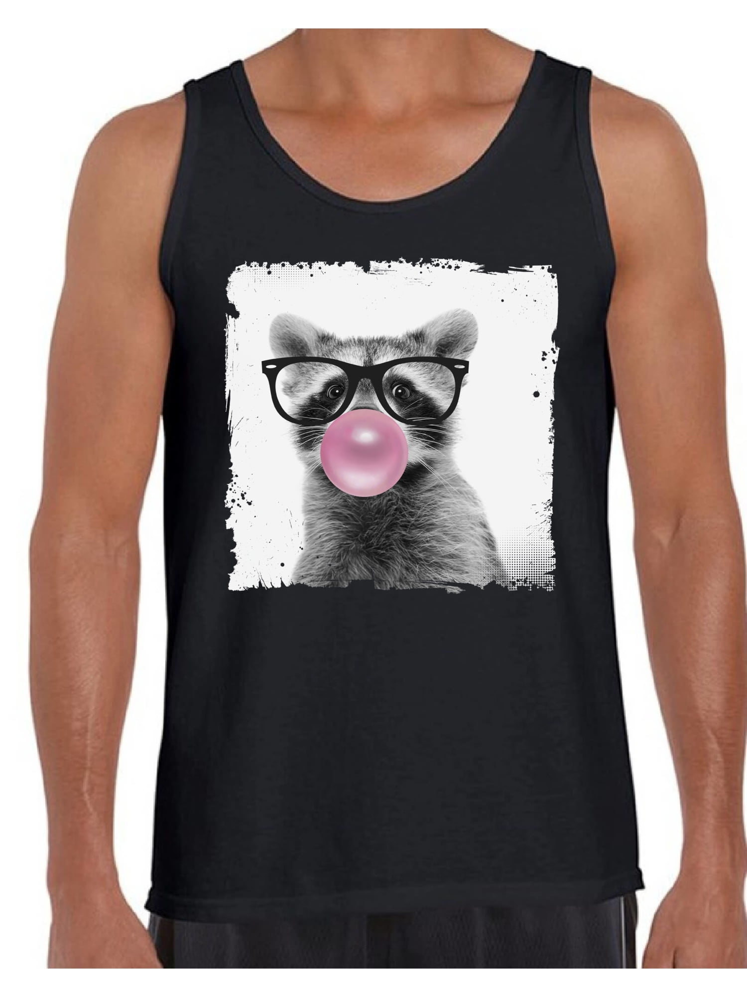 Print Tank with Pocket & Cargo Short Outfit Set, Pond Raccoon main image 1