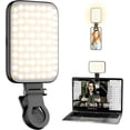 thumbnail image 1 of Luz para selfie recargable con clip para teléfono, luz LED portátil para selfie con 3 modos de color y 10 niveles de brillo para , TikTok, maquillaje, vlogging, transmisión en vivo, zoom, 1 of 8