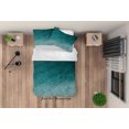 thumbnail image 2 of 3D Verde Paisaje Marino Funda de edredón Set Ropa de cama Set Funda de edredón Fundas de almohada 104, 2 of 3