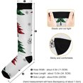thumbnail image 3 of Coolnut Christmas Tree Compression Socks for Men & Women 1 Pack, Knee High Stockings for Running, Sport, Hiking & Travel, 3 of 6