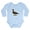 Sky Blue, variant on CafePress - Muscovy Duck Chocolate Body Suit - Long Sleeve Cotton Baby Bodysuit