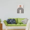 thumbnail image 2 of Exquisite Mid-Century Modern Sun and Moon Canvas Print Art - Boho Wall Decor, Ideal for Living Room, Bedroom, Kitchen, Bathroom, or Home Office, Size 12x16inch, 2 of 7