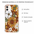 thumbnail image 4 of Flower Painting Case for iPhone 12,Aesthetic Art Design Pattern Soft TPU Bumper Case Cover, 4 of 5