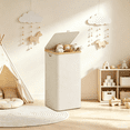 thumbnail image 6 of Sortora Laundry Hamper with Lid, 110L Large Laundry Basket with Removable Bag, Collapsible Tall Laundry Bin, Dirty Clothes Hamper for Laundry Room, Bathroom, Bedroom, Dorm, Beige, 6 of 6
