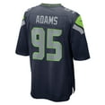 thumbnail image 3 of Men's Nike Myles Adams  College Navy Seattle Seahawks  Game Jersey, 3 of 6