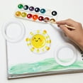 thumbnail image 4 of Eease 10pcs White Foam Circle Rings for DIY Crafts and Floral Projects, 4 of 6