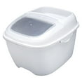 thumbnail image 1 of Abbracc 10L Rice Dispenser Storage Tank Organizer Boxes ,Whole Grains Rice Bucket ,for Grey, 1 of 6