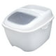 thumbnail image 1 of Dispensador de cereales de 10 l, cajas organizadoras secas con tapa, cubo para arroz integral Gris, 1 of 6