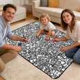 thumbnail image 2 of Huanglei Kids Doodle Lamb Fleece Blanket Washable Art Canvas For Parent Child Activity &, 2 of 4