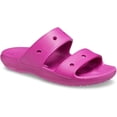 thumbnail image 3 of Crocs Sandale Classique à Enfiler Unisexe pour Hommes et Femmes, Fuchsia Fun, 13 US, 3 of 4