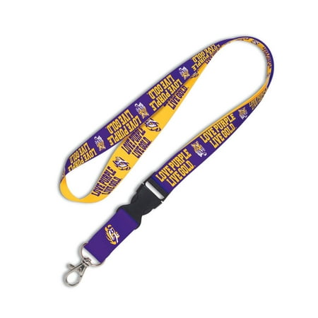 LSU Tigers Official NCAA 20 inch Lanyard Key Chain Keychain by Wincraft