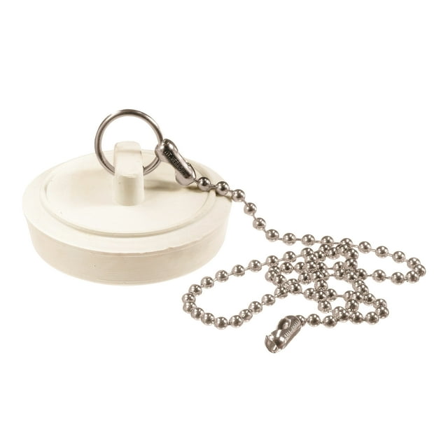 Tapón de desagüe Plumb Pak PP820-7, 4,4 cm de diámetro, color blanco