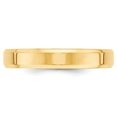 thumbnail image 3 of Primal Gold 14 Karat Yellow Gold 4mm Beveled Edge Comfort Fit Band Size 13.5, 3 of 6