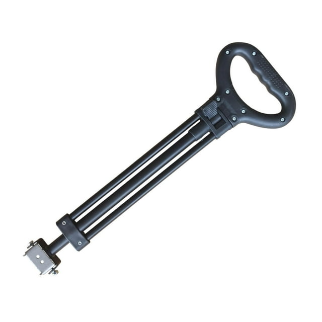 koolsoo Poignée de Traction Extensible Pièces de Remplacement Réglables pour Panier d'Épicerie Pliant Noir C