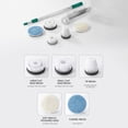 thumbnail image 4 of Electric Spin Scrubber, Cordless Cleaning Brush with 5 Replaceable Heads and Extension Handle, Power Scrubber for Bathroom Floor Tile and Tub, 4 of 10