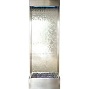 BluWorld Gardenfall Floor Fountain-Silver Mirror