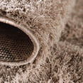 thumbnail image 6 of Rugs.com Botanical Shag Collection Rug – 10 Ft Runner Beige Shag Rug Perfect For Hallways, Entryways, 6 of 9