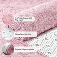 thumbnail image 7 of GPED Fluffy Area Rug,4x6 ft Soft Shaggy Rugs Fluffy Carpets, Non-Skid Plush Area Rugs for Living Room Bedroom Decor（Pink）, 7 of 7