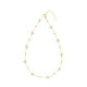 thumbnail image 2 of Fiudx Collar de Perlas, Elegante Diseño Floral, Pulsera de Perlas y Elástica Ajustable, Collar de Perlas Redondas de Imitación de Oro, Regal de Aniversarios de Cumpleaños, Accesorio de Moda para Muje, 2 of 6