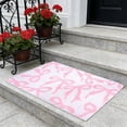 thumbnail image 7 of karymi Valentines Day Rug Bow Decor Rug P-ink Fluffys Rug Non-Slide Plushes Bedroom Carpet Door Mat for Romantic Home Decor Gift for Girl Living Room Decor Mens Gifts, 7 of 7