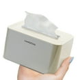 thumbnail image 2 of LovelyCosy Plastic tissue box covers, Tissue Box Covers, Plastic Rectangle Tissue Box Holders, Rectangle Napkin Box Holders, 2 of 4