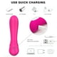 thumbnail image 5 of Bragas vibratorias Vibrador de bragas portátil Juguete sexual para mujeres con control remoto inalámbrico, 9 modos de vibración + 9 modos de succión Estimulación Carga magnética Control remoto Imperme, 5 of 6