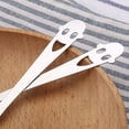 thumbnail image 5 of GOOHOCHY 5 Pcs Creative Coffee Spoon Silver Mirror Polished For Home Use, 5 of 5