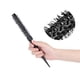 thumbnail image 1 of Peine para el cabello con rodillo, peine para el cabello con tubo de aluminio negro, peine para peinar el cabello, funcionalidad de alta precisión, 1 of 10