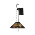 thumbnail image 5 of Meyda Tiffany 138560 Tiffany 2 Light 16" Tall Wall Sconce - Bronze, 5 of 5