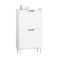 thumbnail image 1 of SoBuy FSR151-W Armoire à Chaussures 2 Tiroirs Basculants Rangement Organisateur, 1 of 8