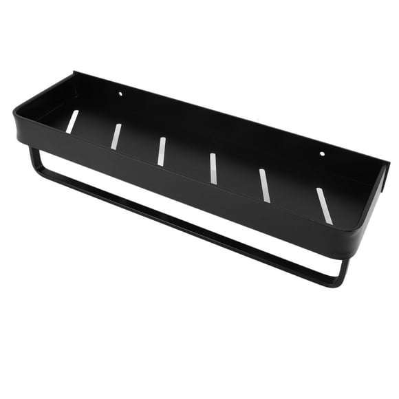 Space Aluminum Floating Towel Rack, Shower Caddy Shelf Basket, Wall Mounted Shower Caddy Shelf For Bathroom Lavatory Toilet Washstand