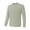 Army Green, variant on UTSJKR Men's Outdoor Quick Dry Crew Neck Long Sleeve T-Shirt, Athletic Casual Top, Hiking Running Fitness Sports Daily Leisure Wear Silver S