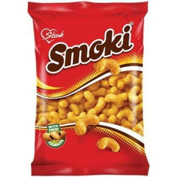 Smoki Peanut Flavored Snacks, 130g - Walmart.com - Walmart.com