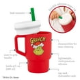 thumbnail image 6 of Infantino My 1st Tumbler – Adorable 9 oz. Training Cup with Toddler-Friendly Straw and Handle, Grinch Red, 6 of 10