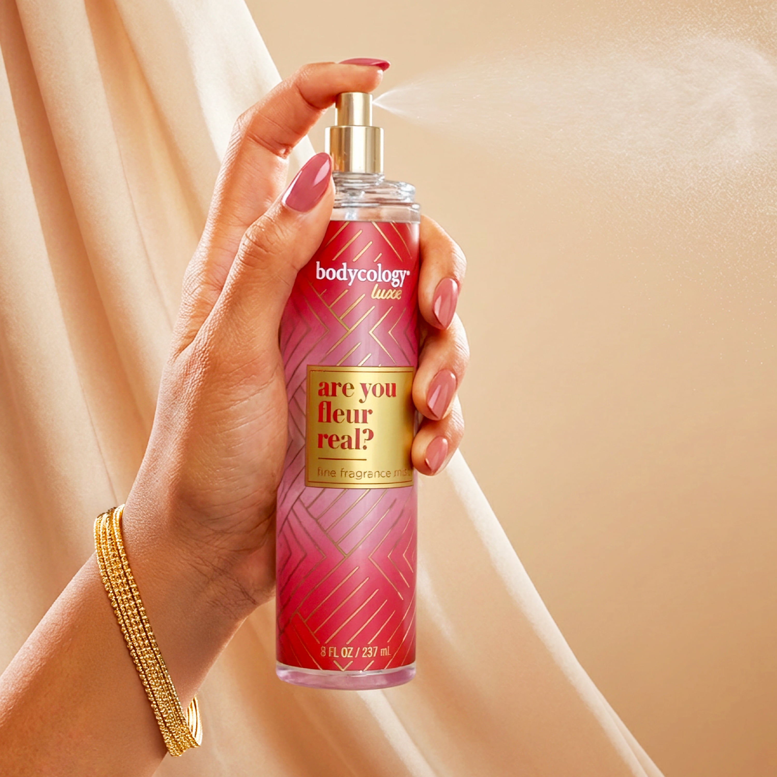 Bodycology Luxe Fragrance Body Mist, Are You Fleur Real, 8 fl oz