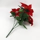 thumbnail image 5 of Ramo de Flores de Pascua Artificial Toystoory Rojo Grande 5 Tenedores para Decoración, 5 of 6