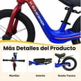 thumbnail image 4 of MYXSRI Bicicleta de Equilibrio Sin Pedales para Niños de 3 a 7 Años, Asiento Ajustable, Manubrio con Giro de 360°, Llantas Antipinchazos e Inflables de 14 Pulgadas – para Niñas y Niños, 4 of 8