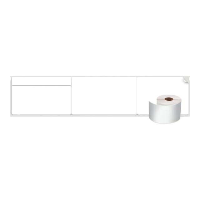 DYMO LW 3-Part Internet Postage Labels for LabelWriter Label Printers, White, 2-1/4'' x 7'', 1 roll of 150 (30383)