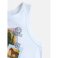 thumbnail image 3 of Weekend Academy Girls Graphic Tank Top, Sizes 4-18, 3 of 3