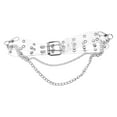 thumbnail image 5 of unbranded Skirt Grommet Transparent Double Chain Belt Miss 105.50X4.50X0.80CM, 5 of 8