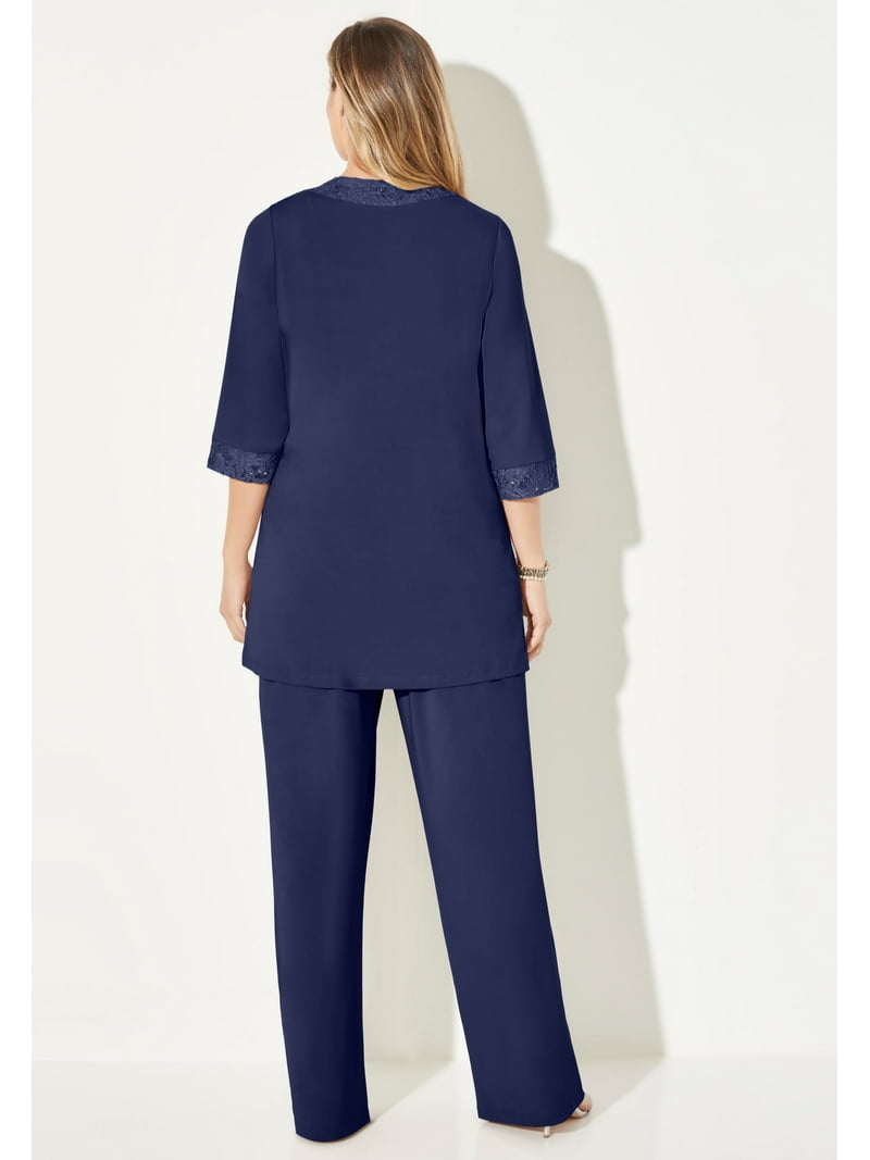 catherines women's suits plus size petite
