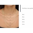 thumbnail image 4 of gold-plated Rope Chain Necklace for Men & Women – 14k gold-plated necklace 10k or 14k gold-plated, Lightweight, Premium Craftsmanship, 4 of 4
