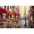 thumbnail image 3 of Heighton, Brent 24x17 Black Modern Framed Museum Art Print Titled - April In Paris, 3 of 5