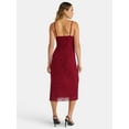 thumbnail image 2 of Madden NYC Women’s Burnout Velvet Midi Dress, Sizes XXS-XXL, 2 of 4