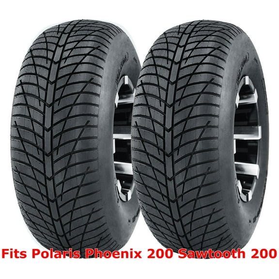 (2) Polaris Phoenix 200 Sawtooth 200 front 21x7-10 21x7x10 Hi-speed ATV tires