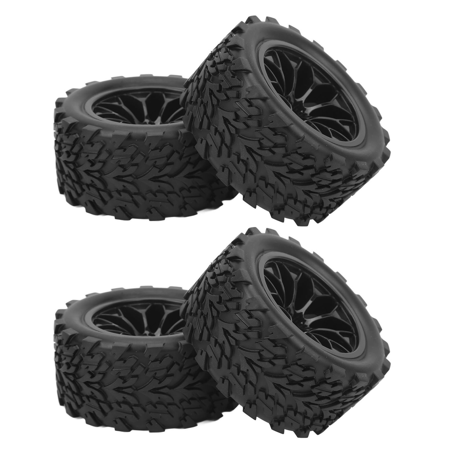 Drfeify Pneus De Voiture RC à L'échelle 1/10 Pneu De Voiture