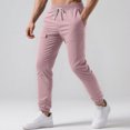 thumbnail image 3 of Men's Track Pants - Comfortable Breathable Sweatpants with Pockets and Elastic Waistband for Home & Lounge, 3 of 7